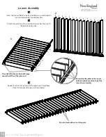 Preview for 16 page of New England Arbors Camelot Assembly Manual