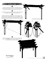 Preview for 21 page of New England Arbors Camelot Assembly Manual