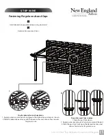 Предварительный просмотр 15 страницы New England Arbors Elysium Assembly Manual