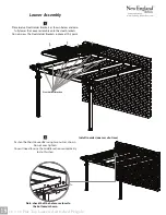 Предварительный просмотр 18 страницы New England Arbors Elysium Assembly Manual