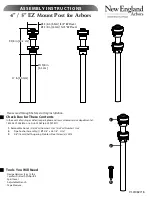 New England Arbors EZ Assembly Instructions preview