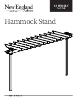 Preview for 1 page of New England Arbors Hammock Stand Assembly Manual