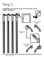 Preview for 6 page of New England Arbors Heartwood Grande Arbor Assembly Manual