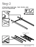 Preview for 7 page of New England Arbors Heartwood Grande Arbor Assembly Manual