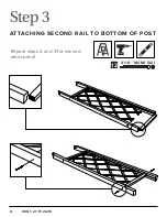 Preview for 8 page of New England Arbors Heartwood Grande Arbor Assembly Manual