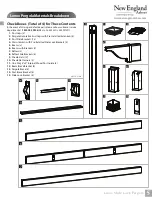 Preview for 5 page of New England Arbors Lenox Assembly Manual