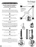 Preview for 8 page of New England Arbors Lenox Assembly Manual