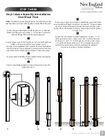 Preview for 9 page of New England Arbors Lenox Assembly Manual