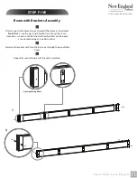 Preview for 11 page of New England Arbors Lenox Assembly Manual