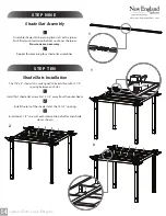 Preview for 14 page of New England Arbors Lenox Assembly Manual
