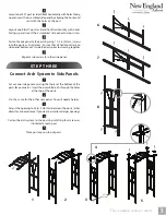 Preview for 3 page of New England Arbors London Assembly Instructions