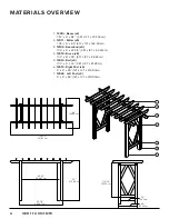 Preview for 4 page of New England Arbors Summerwood Craftsman Arbor VA68895 Assembly Manual