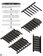 Preview for 2 page of New England Arbors The Trellis Assembly Instructions