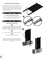 Preview for 4 page of New England Arbors The Trellis Assembly Instructions