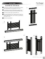 Предварительный просмотр 3 страницы New England Arbors The Wyndham Arbor Assembly Instructions