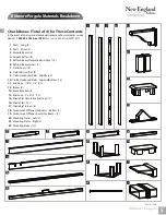 Preview for 5 page of New England Arbors Trellis Pergola Assembly Manual