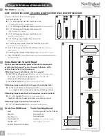 Preview for 6 page of New England Arbors Trellis Pergola Assembly Manual