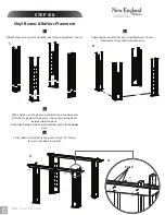 Preview for 12 page of New England Arbors Trellis Pergola Assembly Manual