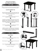 Preview for 18 page of New England Arbors ups Bordeaux Assembly Manual