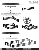 Preview for 2 page of New England Arbors Versailles Assembly Instructions