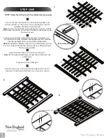 Preview for 2 page of New England Arbors Vienna Assembly Instructions