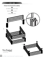 Preview for 2 page of New England Arbors White Garden Bed with GroGrid Assembly Instructions