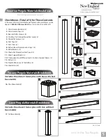 Preview for 5 page of New England Acadia Assembly Manual