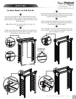 Preview for 3 page of New England The Carolina Arbor Assembly Instructions