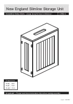 New England UW524 Assembly Instructions Manual preview