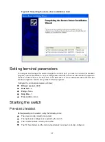 Preview for 45 page of New H3C Technologies H3C S6520X-SI Series Installation Manual