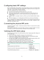 Preview for 54 page of New H3C Technologies H3C S6520X-SI Series Installation Manual