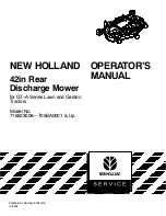 New Holland 716523006 Operator'S Manual предпросмотр