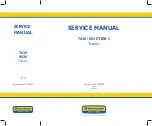 Preview for 1 page of New Holland 7630 TIER 3 Service Manual