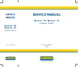 Preview for 1 page of New Holland Boomer 20 Service Manual