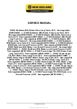 Preview for 2 page of New Holland D180C Service Manual