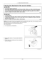 Предварительный просмотр 121 страницы New Holland E37C Original Instructions Manual