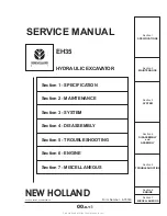 Preview for 2 page of New Holland EH35 Service Manual