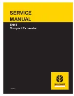 Предварительный просмотр 1 страницы New Holland EH45 Service Manual