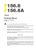 New Holland F156.6 Workshop Manual preview