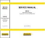 Предварительный просмотр 1 страницы New Holland Hino E385C Service Manual