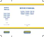 New Holland T4020V Service Manual preview