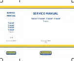 New Holland T4030F Service Manual preview