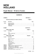 Предварительный просмотр 4 страницы New Holland TD5010 Service Manual