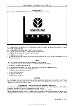 Preview for 5 page of New Holland TK65 Service Manual