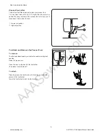 Предварительный просмотр 8 страницы New Home 1712S Instruction Manual