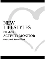 NEW LIFESTYLES NL-1000 User'S Manual & Record Book preview