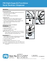 Preview for 1 page of New Pig SAN329 Instructions