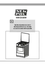 NEW POL NWC55BW Operating And Installation Instructions preview