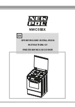 Предварительный просмотр 62 страницы NEW POL NWC55BW Operating And Installation Instructions