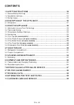 Предварительный просмотр 49 страницы NEW POL NWCF180I User Manual